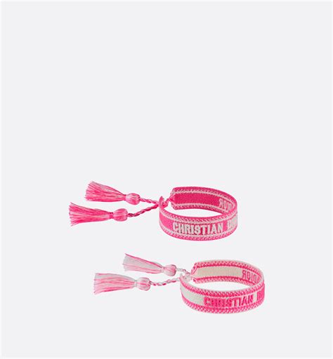 dior marbella bracelet|J'Adior 'MARBELLA' Bracelet Set Fluorescent Pink and Blue .